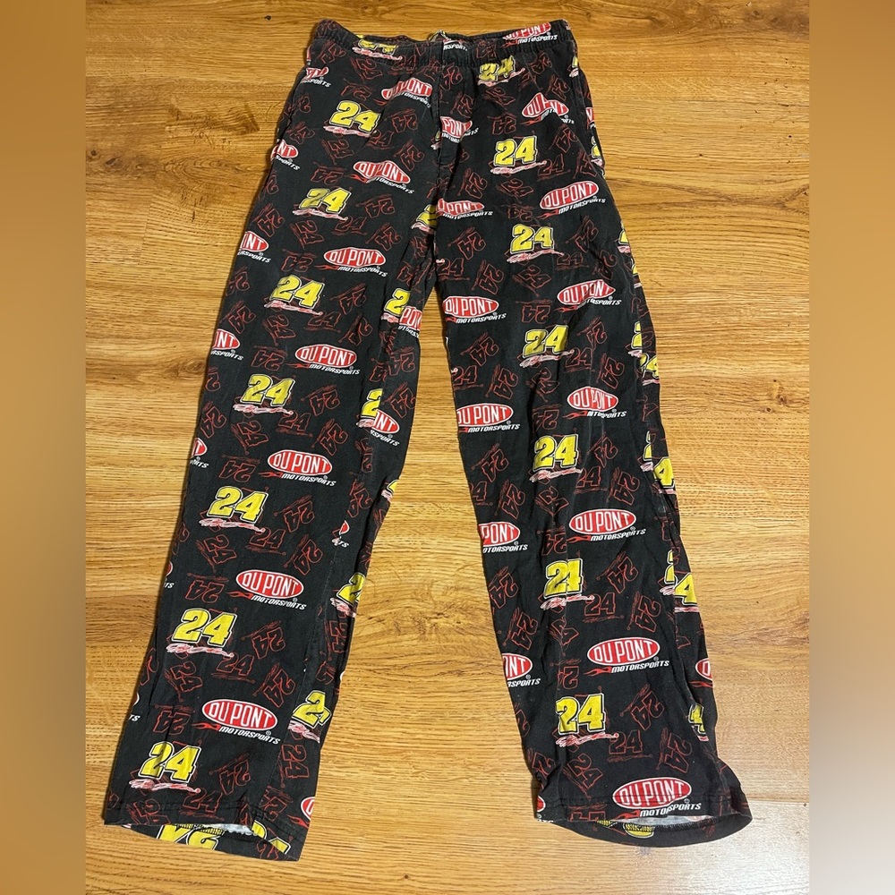 Nascar Winners Circle Pajama Pants Adult Medium #24